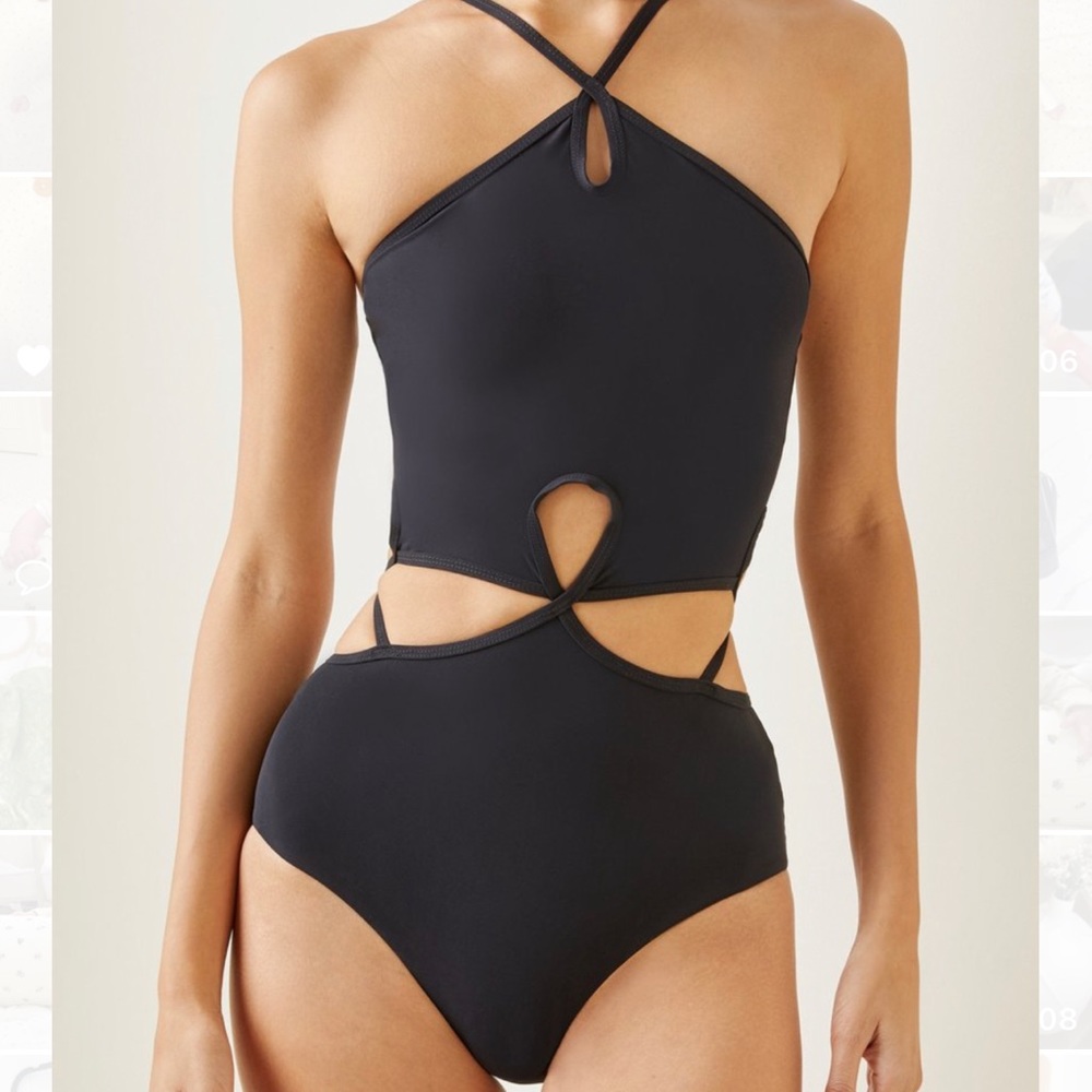Christopher Esber Swimwear one piece cutout
